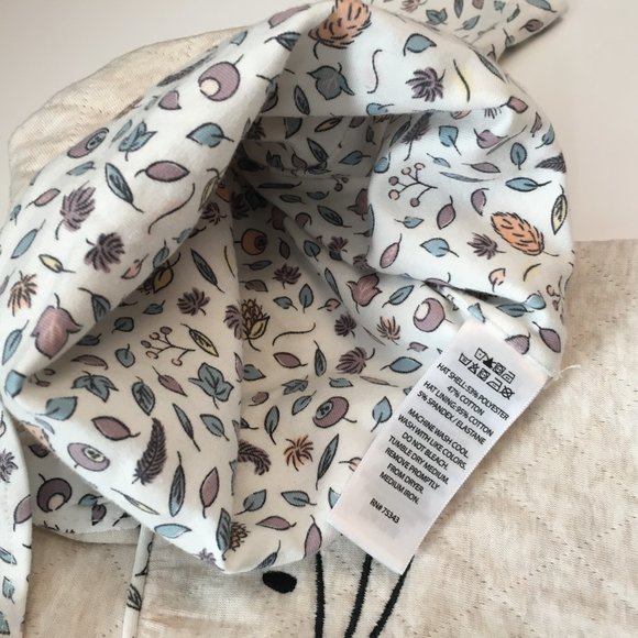 Dylan & Abby NEW Baby Girl 3 Piece Set Bunny Overalls Top Hat Size 6 to 9 Months - Picture 14 of 17